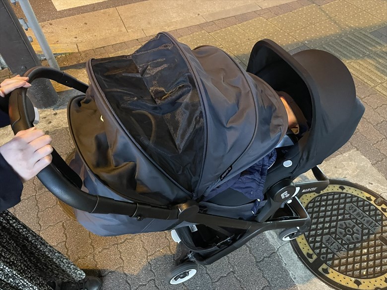 【読者投稿】ベビーシート装着でバガブー バタフライが新生児からOKに。B型ベビーカーにトラベルシステムのメリット・デメリット