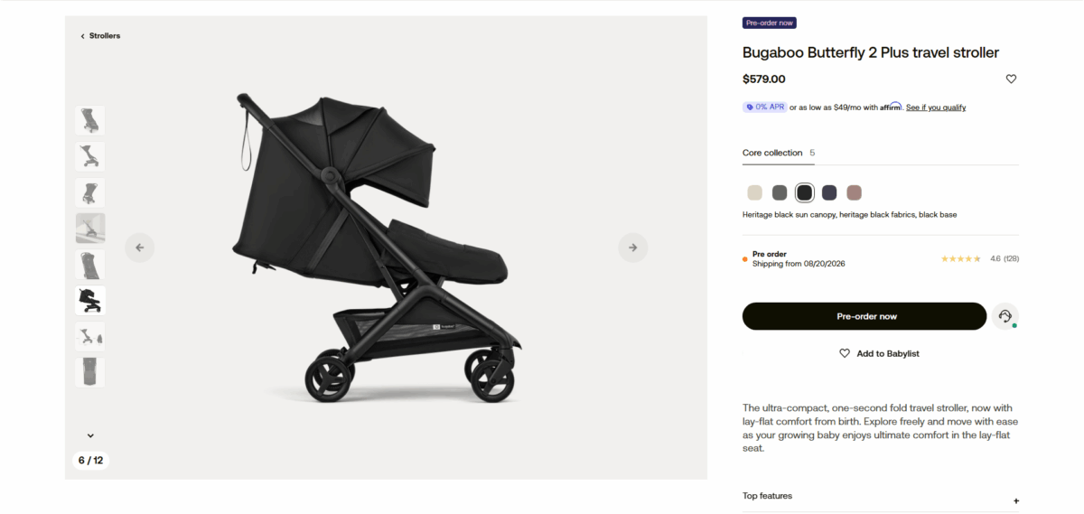 Bugaboo Butterfly 2 Plus