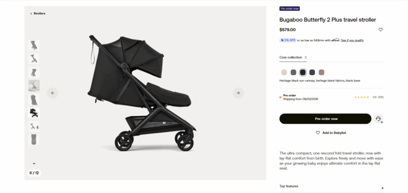 Bugaboo Butterfly 2 Plus