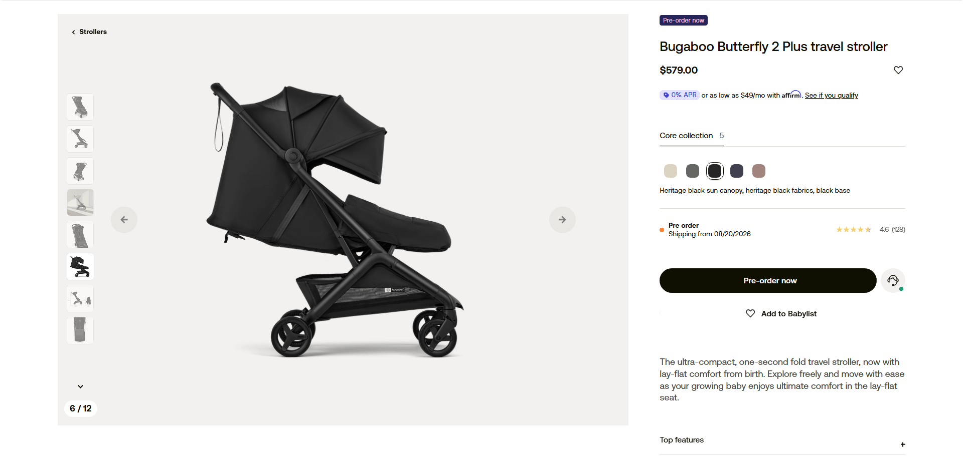 Bugaboo Butterfly 2 Plus