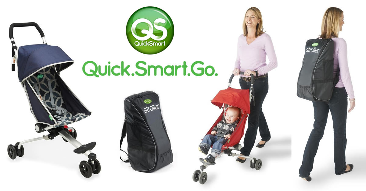 QuickSmart Backpack Stroller | クイックスマート　バックパック・ストローラー