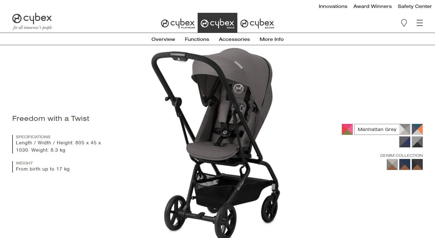 何でも揃う cybex - 最終値下げ！！【cybex】イージーS ベビーカー/バギー - wellerasia.com